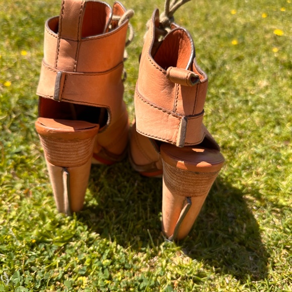 Alexander Wang Heeled Platform Lace Up Boots - Picture 5 of 7